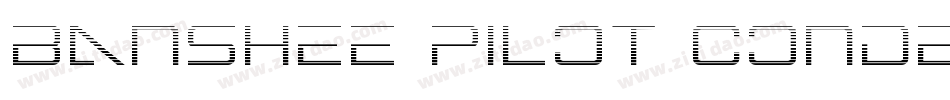 Banshee Pilot Conden字体转换